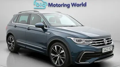 Used VW Tiguan R-line 150 HP (110 kW) 2023 Blue SUV