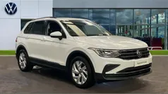 White Used 2021 VW Tiguan Life SUV | £17,866 (Fair price)