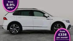 White Used 2022 VW Tiguan R-line SUV | £23,194 (Good price)