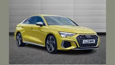 Yellow Used 2021 Audi S3 Comfort Sedan | £26,995 (Fair price)
