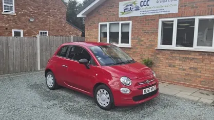 Used Fiat 500 Pop 69 HP (50 kW) 2017 Red Hatchback