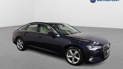 Usado Audi A6 Sport 245 HP (180 kW) 2020 Azul Sedan