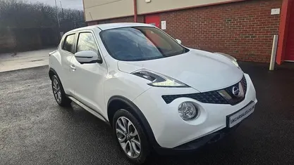 Used Nissan Juke Tekna 113 HP (83 kW) 2019 White SUV