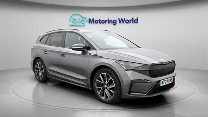 Used Skoda Enyaq iV SportlinePlus 210 kW (286 HP) 2024 Grey SUV