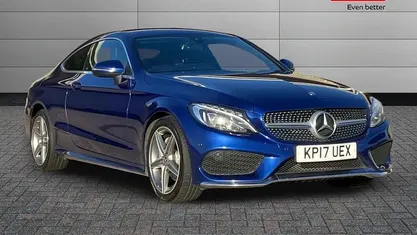 Used 2018 Mercedes C220 AMG line Coupe | £13,545 (Fair price)