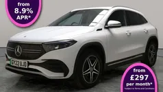 White Used 2022 Mercedes EQA250 AMG line SUV | £21,007 (Fair price)