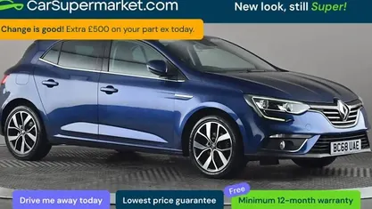 Used Renault Mégane IV Iconic 140 HP (102 kW) 2019 Blue Hatchback