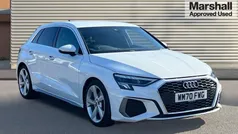 White Used 2021 Audi A3 S-Line Hatchback | £20,225 (Fair price)