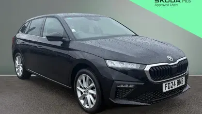 Used Skoda Scala SE L 116 HP (85 kW) 2024 Black magic pearl effect Hatchback