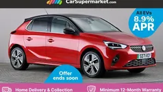 Red Used 2021 Vauxhall Corsa-e Elite Hatchback | £9,897 (Fair price)