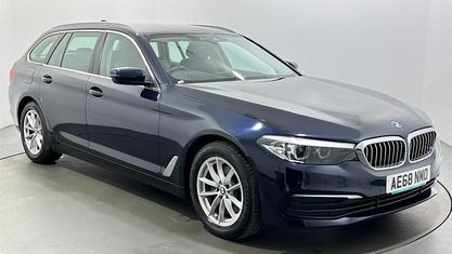 Begagnad BMW 520 190 HK (139 kW) 2018 Blå Kombi