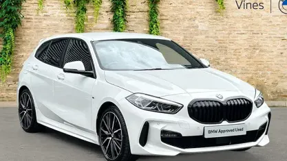 Used BMW 118 M Sport 136 HP (100 kW) 2023 White Hatchback