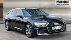 Black Used 2024 Audi A6 S-Line Estate | £37,853 (Fair price)