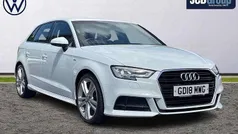 White Used 2018 Audi A3 S-Line Hatchback | £14,695 (Good price)