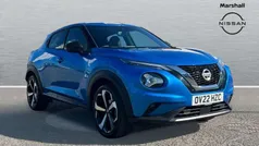 Blue Used 2022 Nissan Juke Tekna SUV | £14,953 (Fair price)