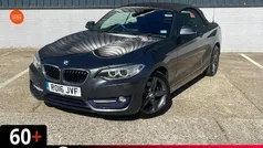 Grey Used 2015 BMW 220 Sport Line Cabriolet | £11,638 (Fair price)