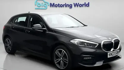 Used BMW 118 Sport Line 136 HP (100 kW) 2023 Black Hatchback