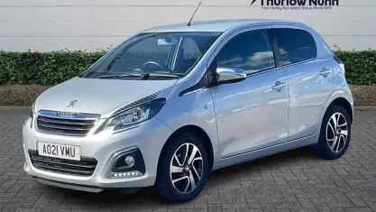 Used Peugeot 108 Collection 72 HP (52 kW) 2021 Silver Hatchback