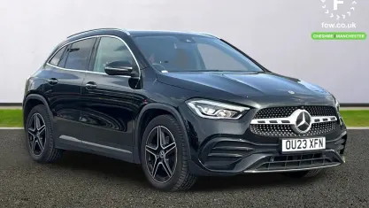 Used Mercedes GLA200 AMG Line Premium 163 HP (119 kW) 2022 Black SUV