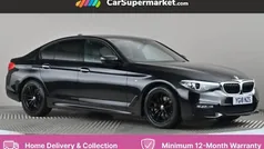 Black Used 2018 BMW 520 M Sport Sedan | £18,997 (Fair price)