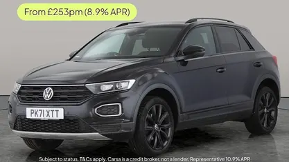 Black Used 2021 VW T-Roc Black Edition SUV | £17,403 (Fair price)