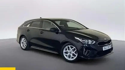 Used Kia ProCeed GT-Line 136 HP (100 kW) 2020 Black Estate