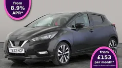Black Used 2022 Nissan Micra Tekna Hatchback | £11,692 (Fair price)