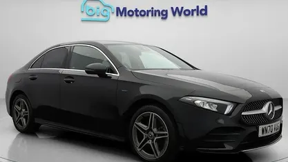 Used Mercedes A250 AMG line 259 HP (190 kW) 2020 Black Sedan