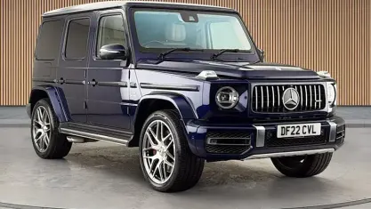 Used Mercedes G63 AMG AMG 585 HP (430 kW) 2022 Blue SUV