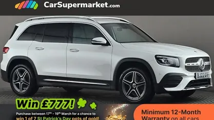 Used Mercedes GLB200 AMG Line Premium 150 HP (110 kW) 2022 White SUV