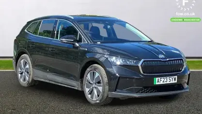 Used Skoda Enyaq iV ecoSuite 150 kW (204 HP) 2023 Black SUV