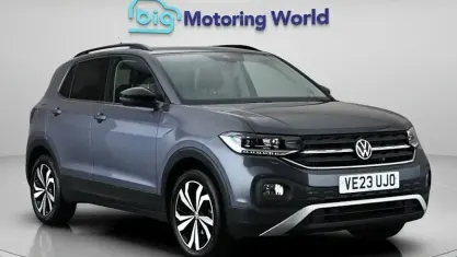 Used VW T-Cross Black Edition 110 HP (80 kW) 2023 Grey SUV