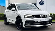 White Used 2019 VW Tiguan R-line SUV | £19,980 (Fair price)