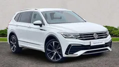 White Used 2022 VW Tiguan Allspace Elegance SUV | £25,995 (Fair price)