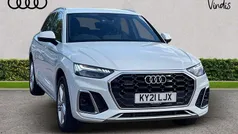White Used 2021 Audi Q5 S-Line SUV | £30,453 (Fair price)