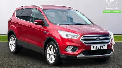 Used Ford Kuga Titanium 120 HP (88 kW) 2018 Red SUV