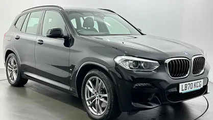 Used BMW X3 M Sport 292 HP (214 kW) 2020 Black SUV
