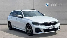 White Used 2022 BMW 320e M Sport Estate | £28,990 (Fair price)