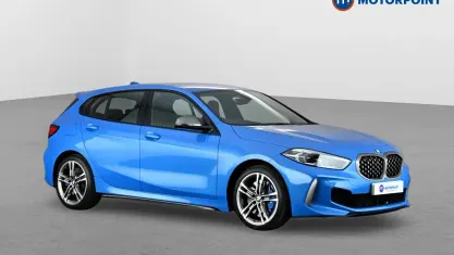 Used BMW M135 Comfort Edition 306 HP (225 kW) 2023 Blue Hatchback