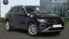 Black New 2024 VW T-Roc Match SUV | £26,887 (Good price)