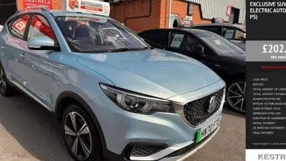 Used MG ZS Exclusive 105 kW (143 HP) 2020 Blue SUV
