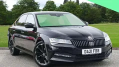 Black Used 2021 Skoda Superb SportlinePlus Hatchback | £19,995 (Good price)