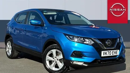 Begagnad Nissan Qashqai Acenta Premium 160 HK (117 kW) 2020 Blå SUV