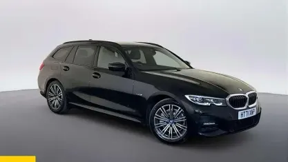 Used BMW 330e M Sport 292 HP (214 kW) 2022 Black Estate