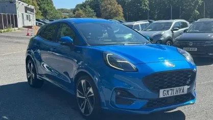 Used Ford Puma ST-Line X 125 HP (91 kW) 2021 Blue SUV