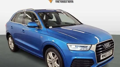 Used Audi Q3 S-Line 150 HP (110 kW) 2015 Blue SUV