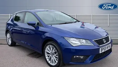 Second-hand Seat Leon SE Dynamic 131 CP (96 kW) 2019 Albastru Hatchback