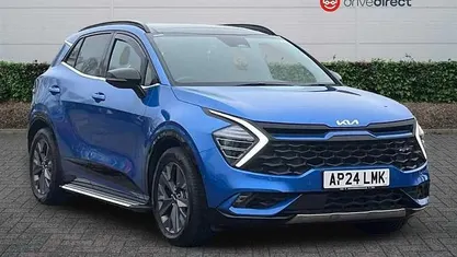 Used Kia Sportage GT-Line S 209 HP (153 kW) 2024 Blue SUV