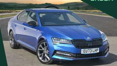 Blue Used 2023 Skoda Superb SportlinePlus Hatchback | £24,995 (Fair price)