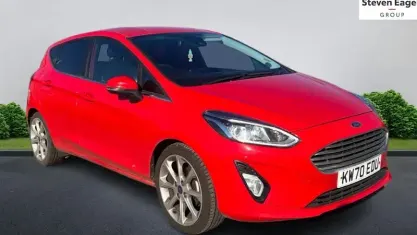 Used Ford Fiesta Titanium X 125 HP (91 kW) 2020 Red Hatchback